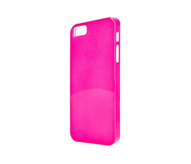 Etui iPlate Glossy do iPhone 5S różowe - 1422881 - zdjęcie 2